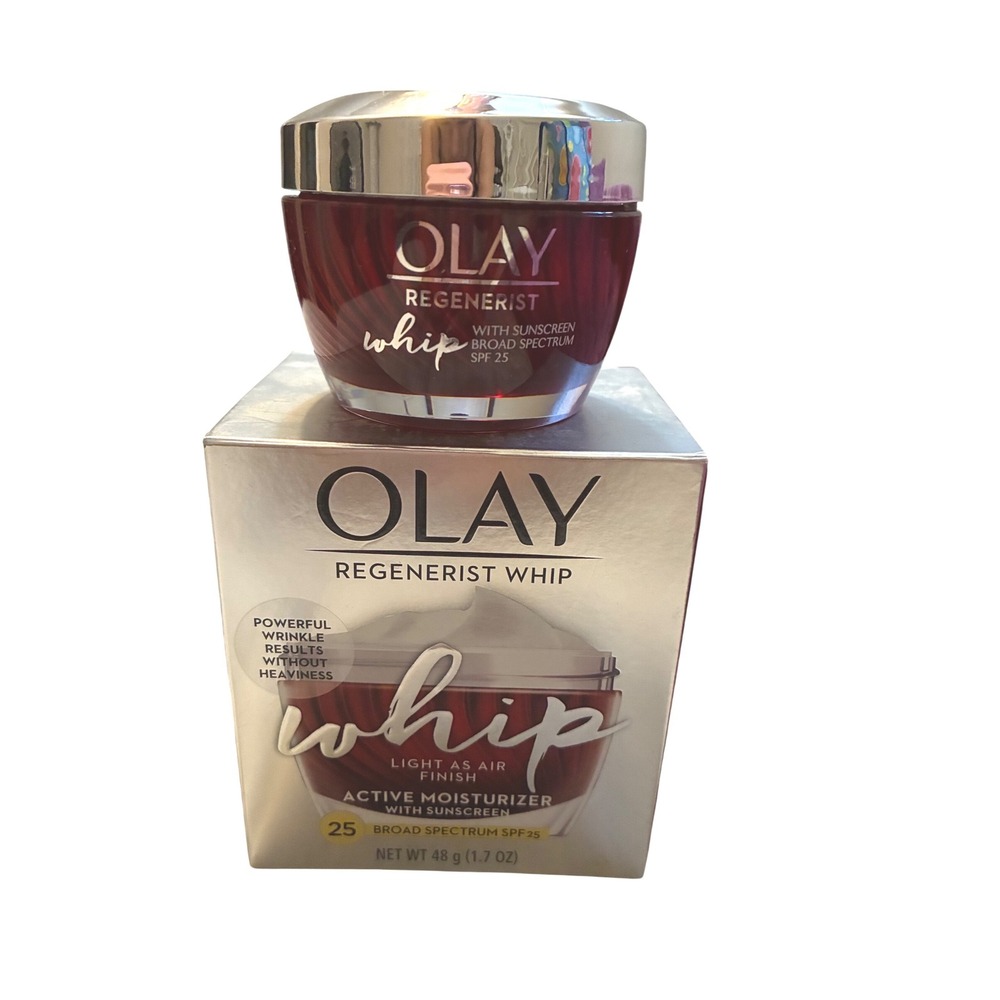 Olay Regenerist Whip Active Moisturizer Sunscreen Broad Spectrum SPF 25 1.7oz